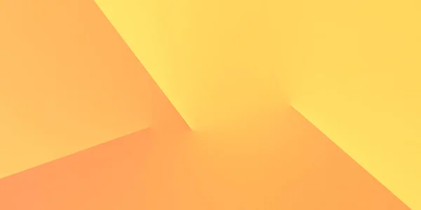 Gelbe Orangefarbene Und Rote Abstrakte Hintergrundgestaltung Geometrische Formen Streifen Und — Stockvektor
