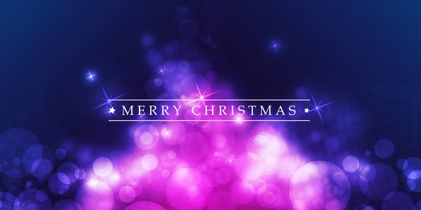Kleurrijke Happy Holidays Merry Christmas Wenskaart Sjabloon Met Label Een — Stockvector