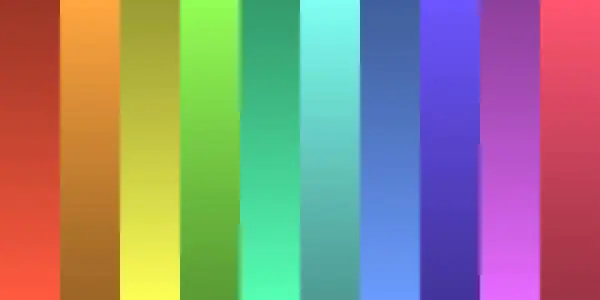 Vertikale Fliesen Aus Transluzenten Leuchtenden Mehrfarbigen Rechtecken Geometrisches Mosaik Muster — Stockvektor