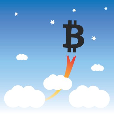 Bitcoin İşareti Yükseliyor - Bit Sikkesi 'nin Oranı Gökyüzünde Yükseliyor, Ekonomi ve Kripto İşletmeleri Büyümeye Devam Ediyor - Kripto Döviz Ticareti Tasarımı