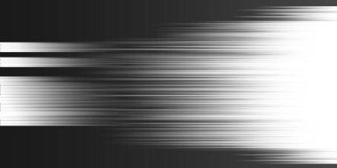 Tek Renkli Hareket Bulanıklığı: Yatay Gradyan Çizgileri olan Parlak ve Dinamik Soyut Tasarım