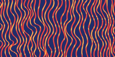 Kırmızı ve Kahverengi Renkli Retro Stil Duvar Kağıdı, Dikey Dalga Çizgileri Deseni ile Karanlık Geometrik Arkaplan Tasarımı - Web, Sunumlar, Pankartlar, Posterler - Yaratıcı Vektör Şablonu