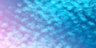 Yumuşak mavi bokeh desenli bir arka plan rüya gibi, ruhani bir atmosfer yaratır. Bulanık ışık çemberleri, bir huzur, doğa ve rahatlama hissi uyandıran nazik bir desen oluşturur..
