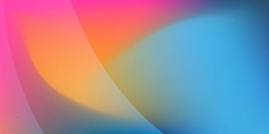 Kahverengi, turuncu, mavi tonların canlı bir gradyanı olan fütüristik bir arka plan. Şeffaf, eğri şekiller derinlik ekler, temiz çizgiler ve çağdaş estetik ile modern ve dinamik bir tasarım yaratır..