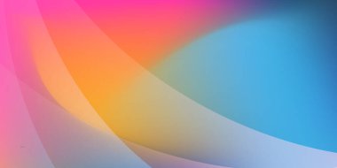 Kahverengi, mor ve mavi tonların canlı bir gradyanı olan fütüristik bir arka plan. Şeffaf, eğri şekiller derinlik ekler, temiz çizgiler ve çağdaş estetik ile modern ve dinamik bir tasarım yaratır..