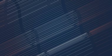 Karanlık bir arka planda çapraz dalgalı çizgileri olan soyut bir vektör. Çizgiler beyazı ılık turuncu-kahverengiye çevirir, sonra beyaza döner, akıcı ve ritmik bir görsel geçiş yaratır..