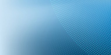 Bulanık soyut arkaplan, yumuşak bir gradyan karışımı sağda beyaz noktalı üç boyutlu desen. Minimalist ve modern tasarım, sunumlar, afişler veya dijital kullanıcı arayüzleri için ideal.