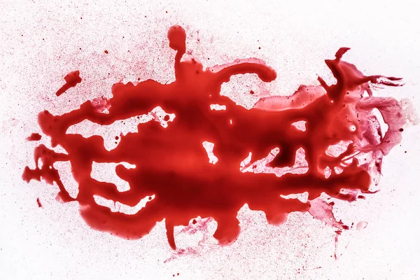 Red Bloody Marks White Background — Stock Photo, Image