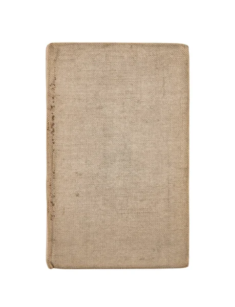 Cubierta Del Libro Viejo Aislado Sobre Fondo Blanco Con Camino — Foto de Stock