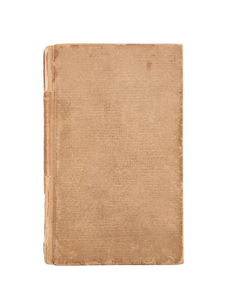 Eski Kitap Kapağı Kırpma Yolu Ile Beyaz Arkaplan Izole — Stok fotoğraf