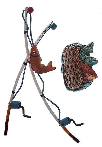 Fishing Fishing Pole Lures — Stock Photo, Image