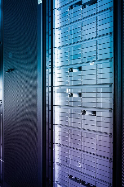 Data Storage Missing Hard Drives Hosting Center — Stock Photo, Image