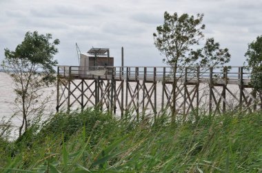 Charente Vitrezay 'de balıkçılık