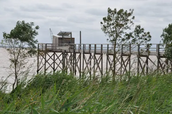 Charente Vitrezay 'de balıkçılık