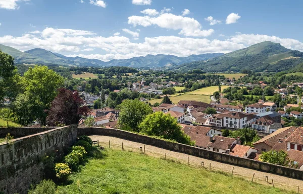 Gezicht Het Landschap Van Pays Basque Bij Saint Jean Pied — Stockfoto