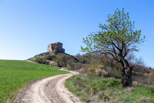 加泰罗尼亚的乡村风景 西班牙卡拉夫 免版税图库照片