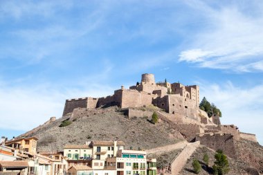 Castle of Cardona, medieval fortress on the hill, Catalonia, Spain