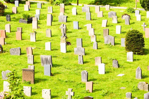 Mollendalský Hřbitov Bergenu Norsko — Stock fotografie