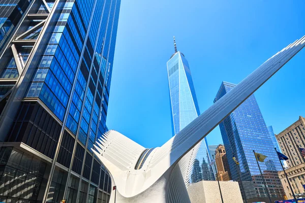 New York New York Usa July 2023 Skyscrapers World Trade — Stock Photo, Image