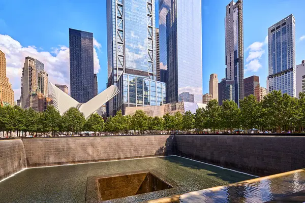 New York New York Usa July 2023 911 Memorial Site — Stock Photo, Image