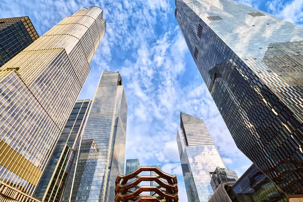 Rascacielos Hudson Yards Midtown Manhattan Nueva York — Foto de Stock