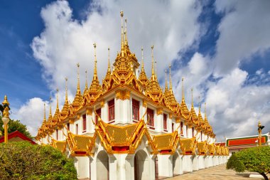 Budist tapınağı Wat Ratchanatdaram Worawihan, Bangkok, Tayland