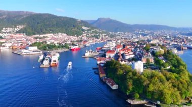 Bergen eski kasabası ve Nordnes hava aracı atışı, Norveç
