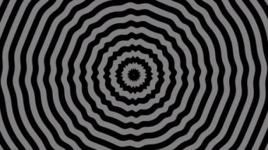 Titreşimli Dalgalı Zarif Dairesel Dalgalanma Motifi