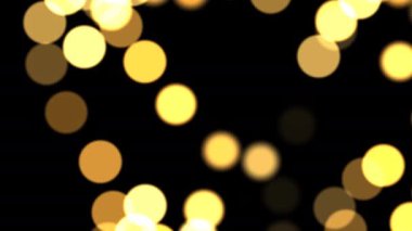Şenlik İçin Zarif Parlayan Bokeh Işıkları