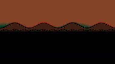 Yumuşak Renk Gradyanlı Serene Soyut Manzaraları