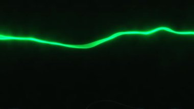 Soyut Aurora Borealis Dijital Sanatı