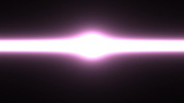 İnce Parlayan Lazer Işını