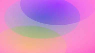 Yumuşak, dinamik bir animasyon. Renk karışımının etkisiyle büyük, canlı toplar. Animasyonda, çeşitli medya bağlamlarında arka plan ve dokulara uygun dinamik ve profesyonel bir görünüm yaratan çeşitli şekil ve renkler yer alıyor..