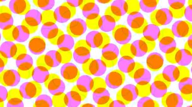 Renkli Dairesel Desenli Canlı Geometrik Yarı Tonlama YazıcıName