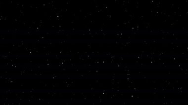 Yumuşak Hareketli Canlandırılmış Yıldız Alanı