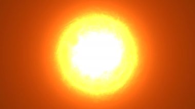 Parlayan bir güneş maskesini taklit eden ince ve görsel olarak çekici bir gölgelendirici. Animasyon yumuşak geçişler ve sıcak, turuncu bir renge sahip olup, bunu çeşitli medya bağlamları için uygun hale getiriyor..