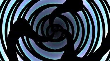 Dinamik Renk Geçişleriyle Büyüleyici Spiral Hareket Grafikleri