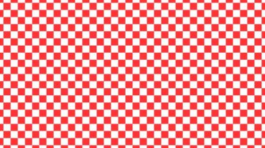 İnce Hareketli Dinamik Kırmızı Dama tahtası