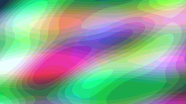 Modern Sanat ve Tasarım İçin Dinamik Renk Akımı Desenleri