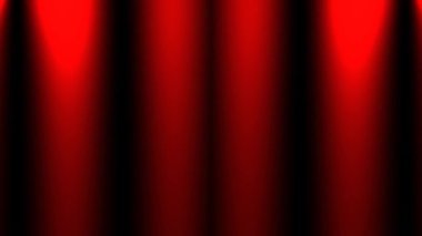 Derin Gölgeler ve Sıvı Hareketiyle Yoğun Kırmızı Parıltı