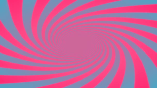 Glowing Spiral Rings Animation