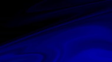 Zarif Akış: Soyut Tasarımda Derin Mavi Akışkan Hareketi Canlandırması