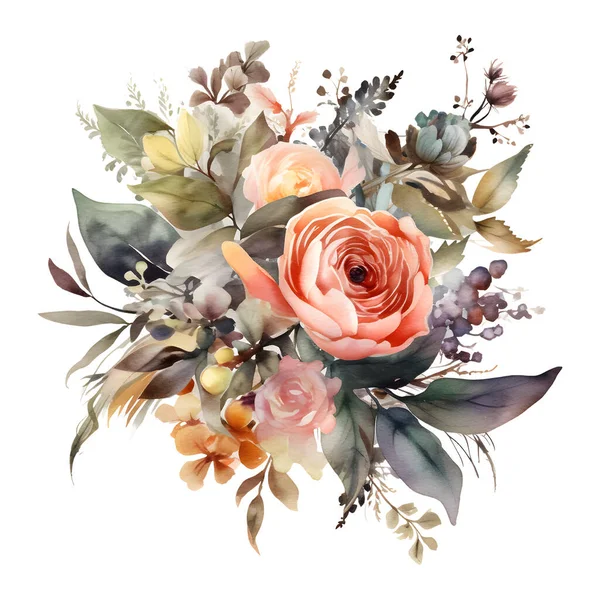 Krásná Hromada Květin — Stockový vektor