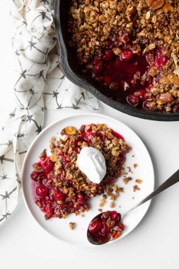 Soba Tavası Kiraz Gevreği Pişirme Tatlı Yok