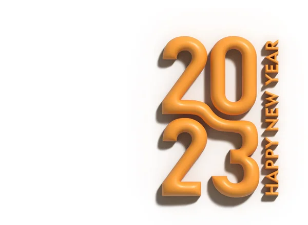 2023 Feliz Año Nuevo Elemento Diseño Tipografía Texto — Foto de Stock