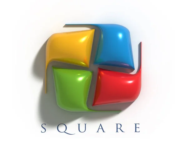 Creative Square Logo Template Illustration Design
