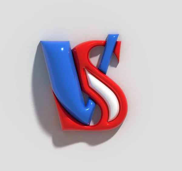 Вивіска Літера Дизайн Логотипу Ілюстрація — стокове фото