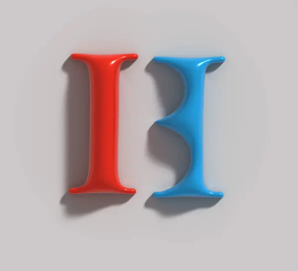 Branding Identiteit Corporate Render Company Letter Logo — Stockfoto