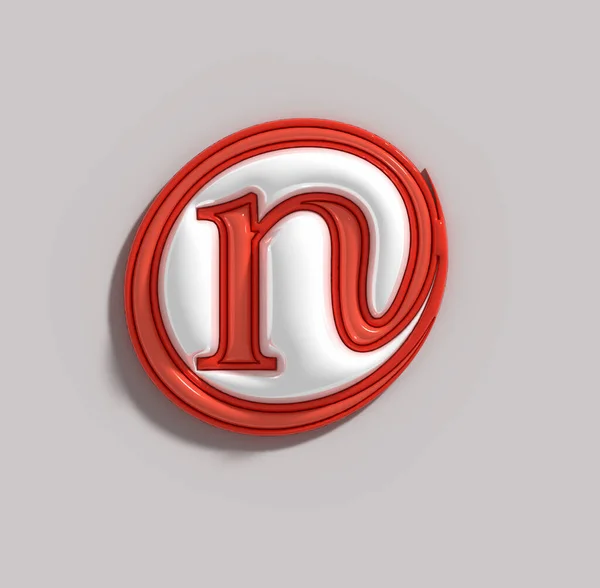 Branding Identity Corporate Render Company Letter Logo — Stock fotografie