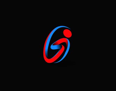 G Logosu Kimlik Kurumsal Vektör Logosu Tasarımı.